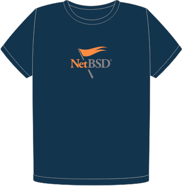 NetBSD organic t-shirt