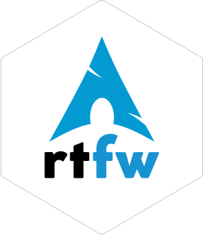 Arch RTFW sticker