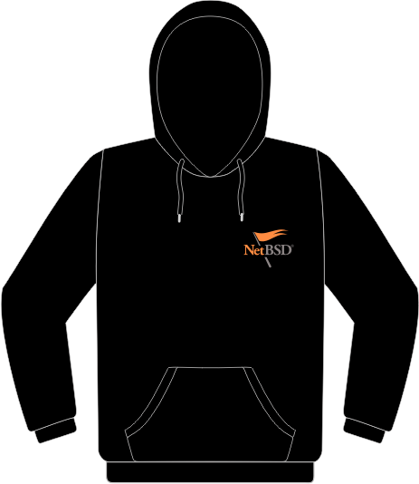 NetBSD heart sweatshirt