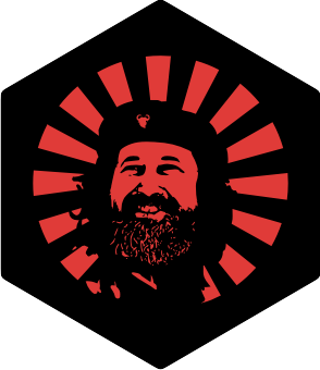 Red Stallman sticker