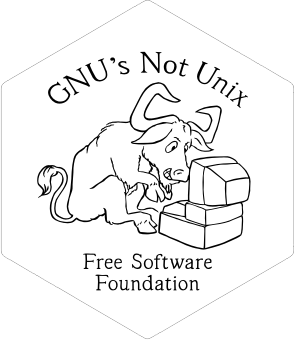 GNU is not Unix sticker