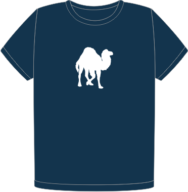 Perl Camel Navy t-shirt