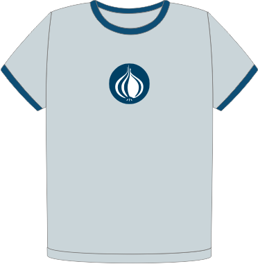 Perl Onion ringer organic t-shirt
