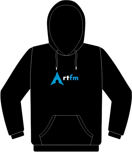 Arch Linux RTFM sweatshirt