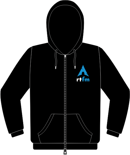 Arch Linux RTFM sweatshirt