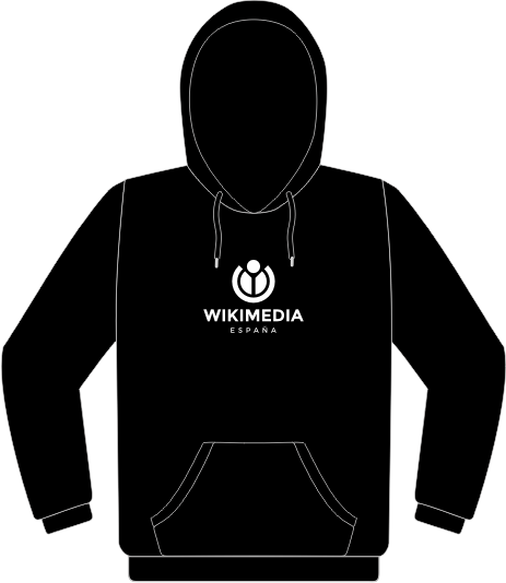 Wikimedia España (WMEs) sweatshirt
