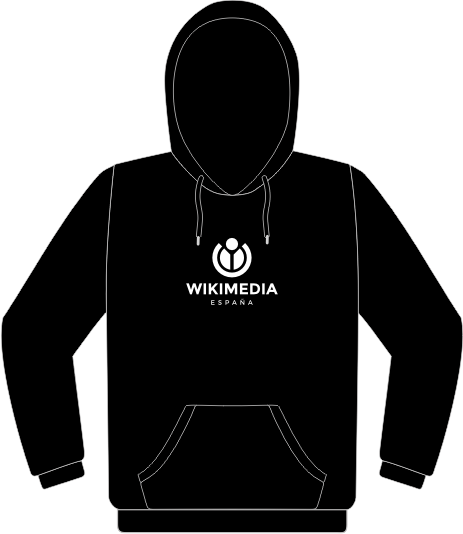 Sudadera Wikimedia España (WMEs)