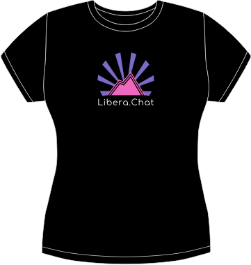 Libera.Chat fitted t-shirt