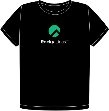 Rocky Linux t-shirt