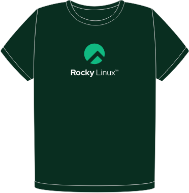 Rocky Linux t-shirt