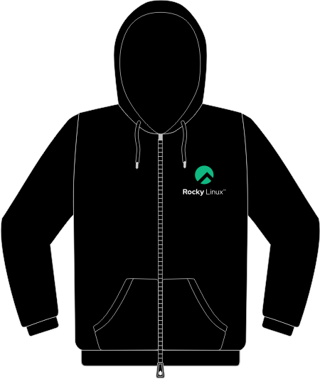 Sudadera Rocky Linux