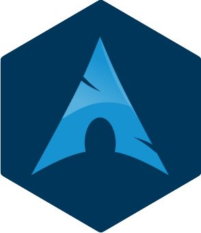 Arch Linux Navy sticker