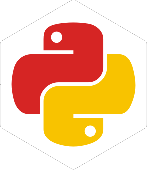 Python España white sticker