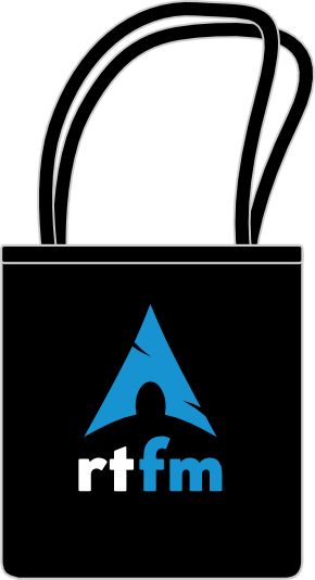 Arch RTFM Tote Bag bags