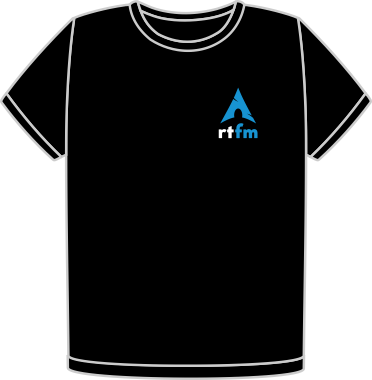 Arch RTFM heart t-shirt