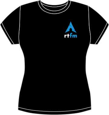 Camiseta Arch RTFM entallada heart