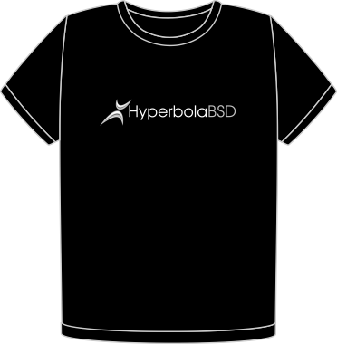 Camiseta HyperbolaBSD