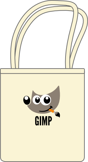 Bolsas The GIMP natural organic Tote