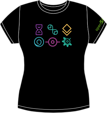 openSUSE Distro Flavors t-shirt