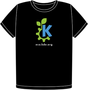 KDE Eco t-shirt