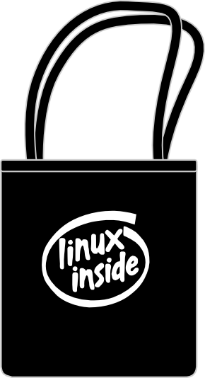 Linux Inside black bags