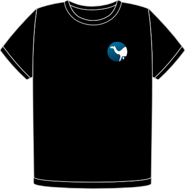 Perl Camel heart t-shirt