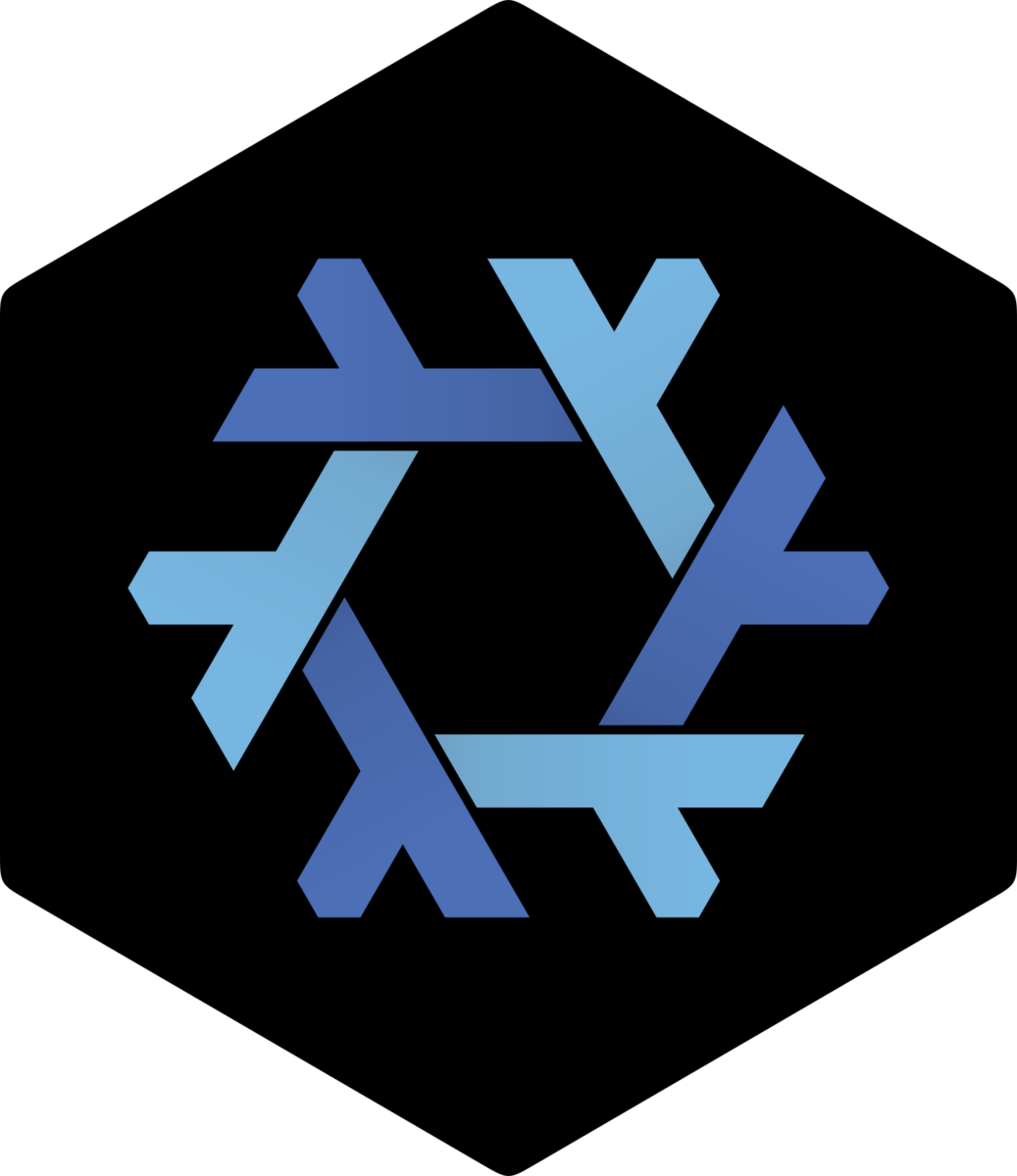 NixOS black sticker