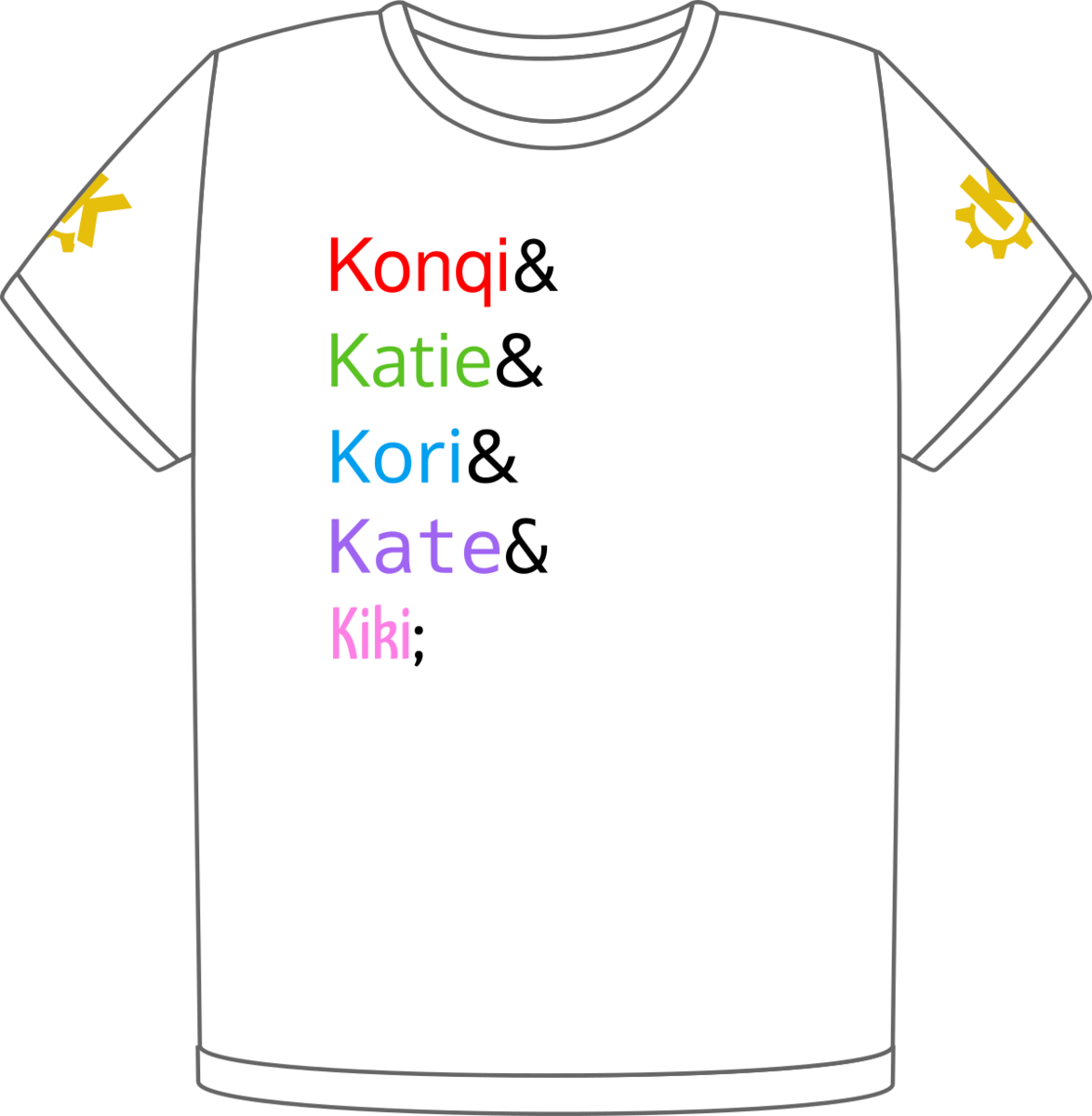 Camiseta KDE The 5K (30th Anniversary Edition)