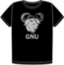 Camiseta GNU Silver
