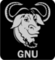 GNU Silver fitted t-shirt - Design