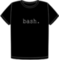 BASH back: #!/bin/bash t-shirt