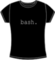 BASH: #!/bin/bash fitted t-shirt