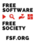 Free Software & Free Society t-shirt - Design