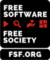 Free Software & Free Society sweatshirt - Design