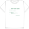 Hello World in C: And God said t-shirt