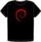 Debian Spiral t-shirt