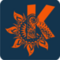 KDE India organic navy t-shirt - Design
