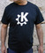 KDE black discolored Ink without tact t-shirt - Photo
