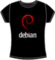 Debian fitted t-shirt