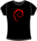 Camiseta Debian entallada Spiral