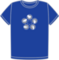 Camiseta RPSLS cobalt blue organic