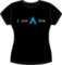 Arch btw fitted t-shirt