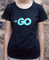 Golang Blue fitted t-shirt - Photo