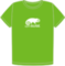 openSUSE real green t-shirt