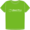 LibreOffice real green organic t-shirt