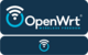 OpenWrt organic navy t-shirt - Design