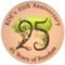 KDE 25th Anniversary 4.5 * 4.5 sticker - Design