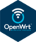 OpenWrt navy sticker - Design
