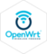 OpenWrt white sticker
