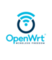 OpenWrt white sticker - Design